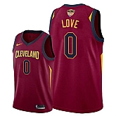Cavaliers #0 Kevin Love Red 2018 NBA Finals Nike Swingman Jersey,baseball caps,new era cap wholesale,wholesale hats